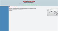 Desktop Screenshot of informatica.basvangestel.nl